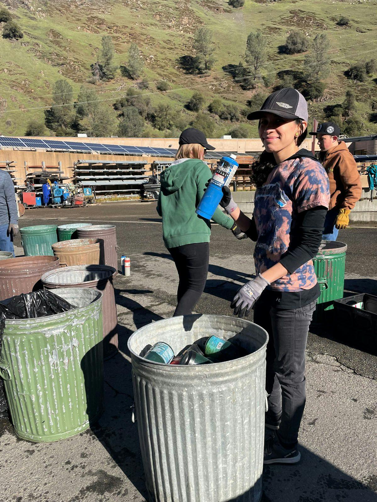 Recycling at Yosemite National Park